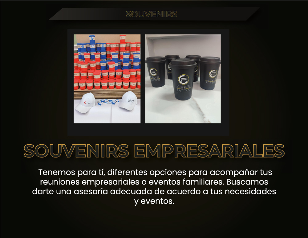 Souvenirs empresariales