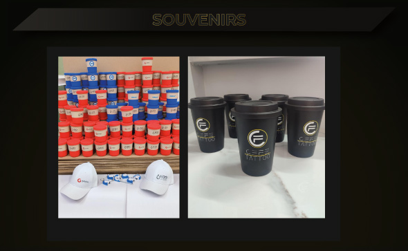 Souvenirs empresariales personalizados